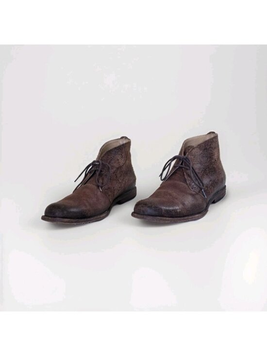 Frye Phillip Chukka Boots Mens US 11.5 D Brown Distressed Roughout Leather FLAW main image 11